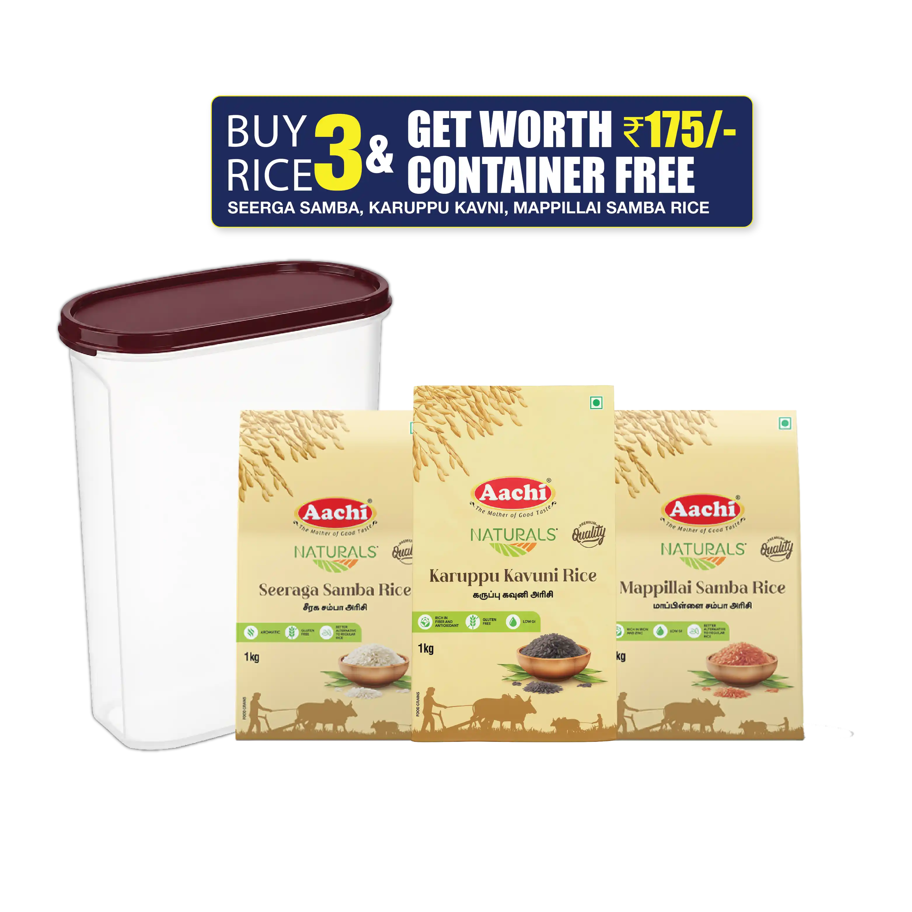 Rice Combo with Free Container